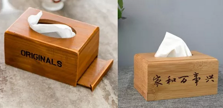 激光打標(biāo)紙巾盒，讓您干凈每一天