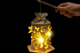激光點(diǎn)亮濃情中秋，與你許下花燈之約