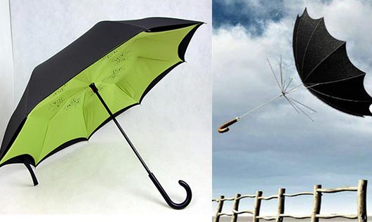 激光鏤空的反向雨傘，再也不懼風(fēng)雨天
